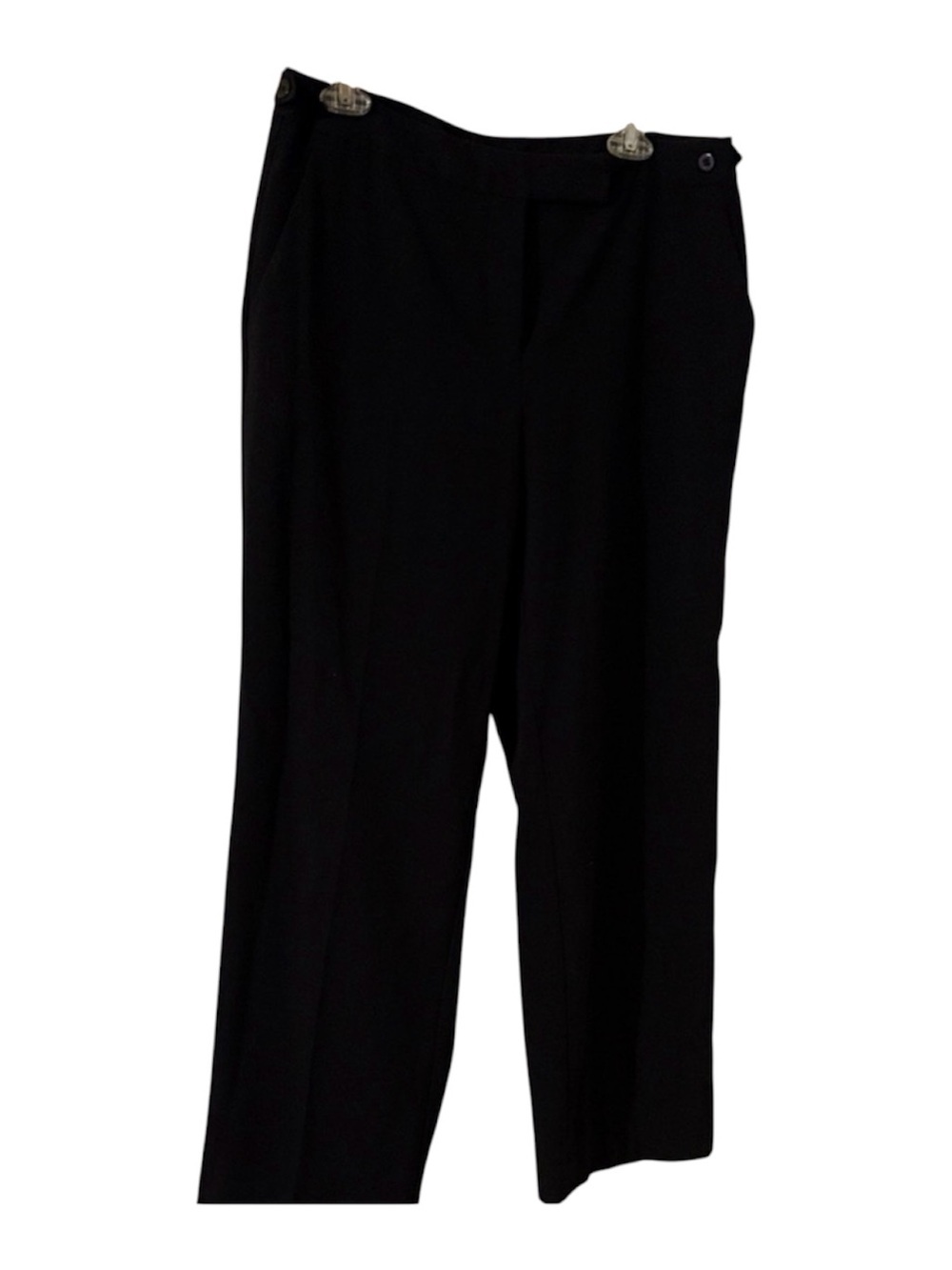 Emma James Classic Black Women's Trousers size 14 Petite like new.